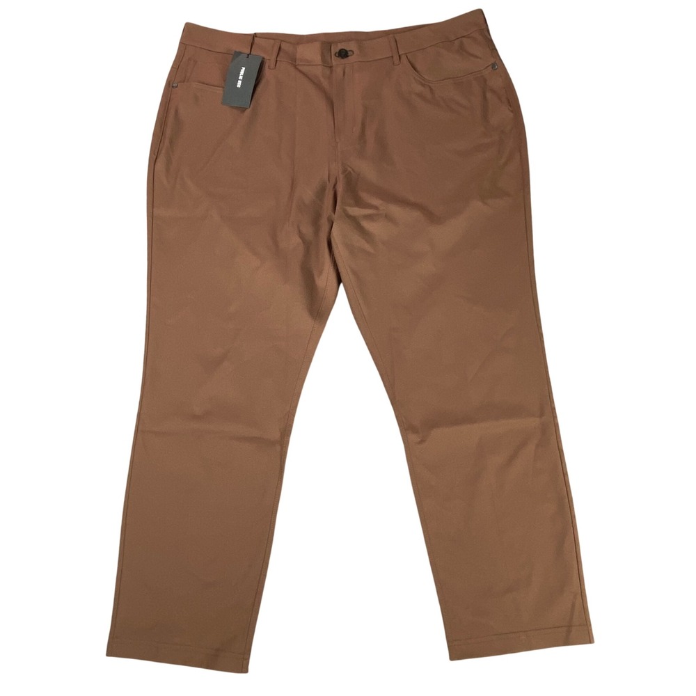 Public Rec‎ Dealmaker Pants Mens 42/30 Coffee Brown Polyester Golf Chino New